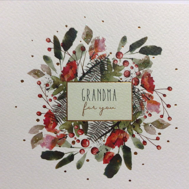 Christmas Grandparents Grandma GBCC