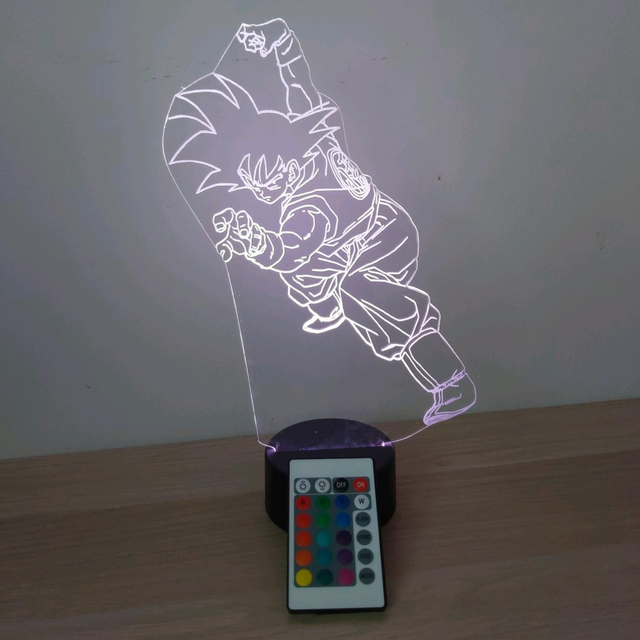 Lampe 3d DBZ 1