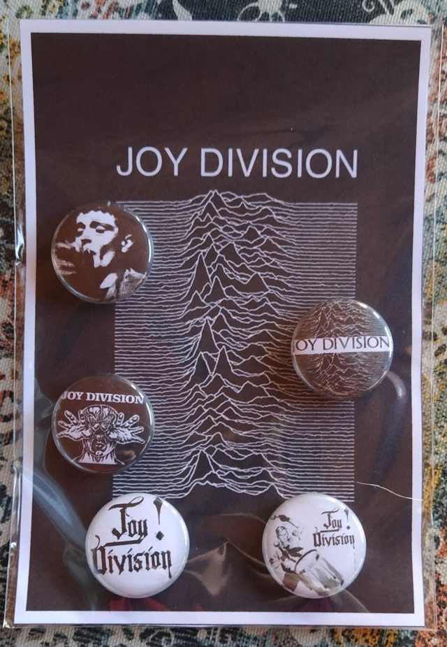 Joy Division kit badges 