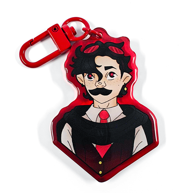 Hermitcraft Mumbo Keychain