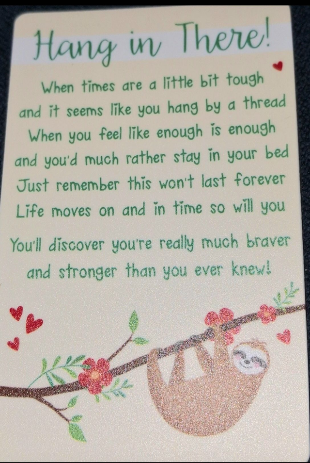 Wallet Card Keepsake