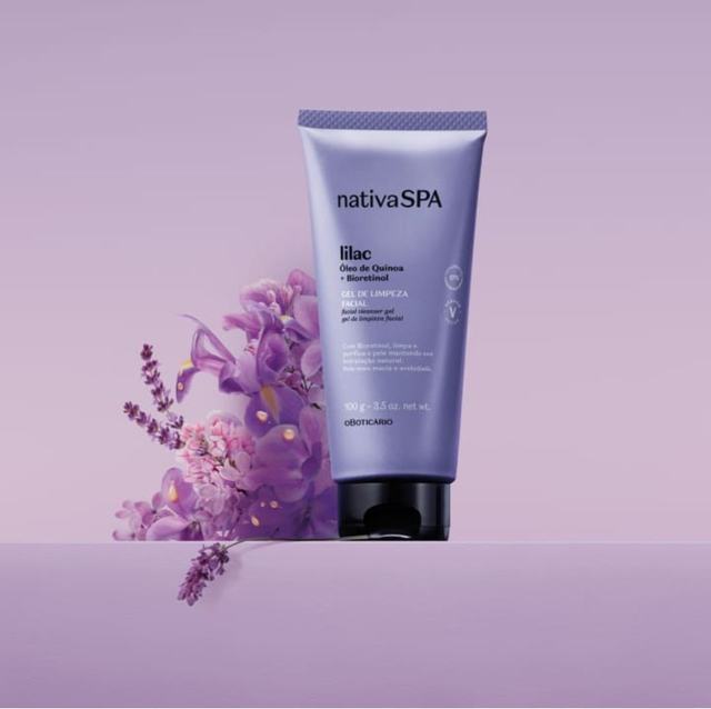 GEL DE LIMPEZA FACIAL LILAC 100G