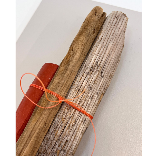 Sturdy Prow - small 3D hand-constructed wall sculpture