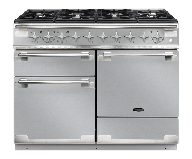  Elise 110 Dual Fuel Stainless Steel with Brushed Nickel trim