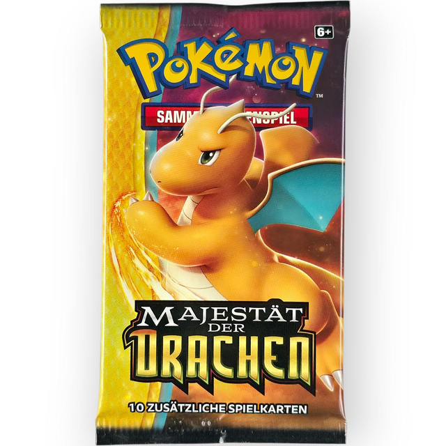 Pokémon Majestät der Drachen Booster – Dragoran Artwork – Deutsch