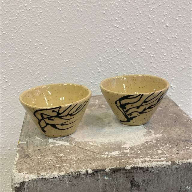 “Vestenvind” tapasskål Ø8 af Inge Stendys 