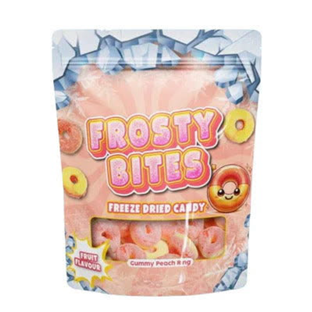 Frosty Bites – Gummy Peach Ring