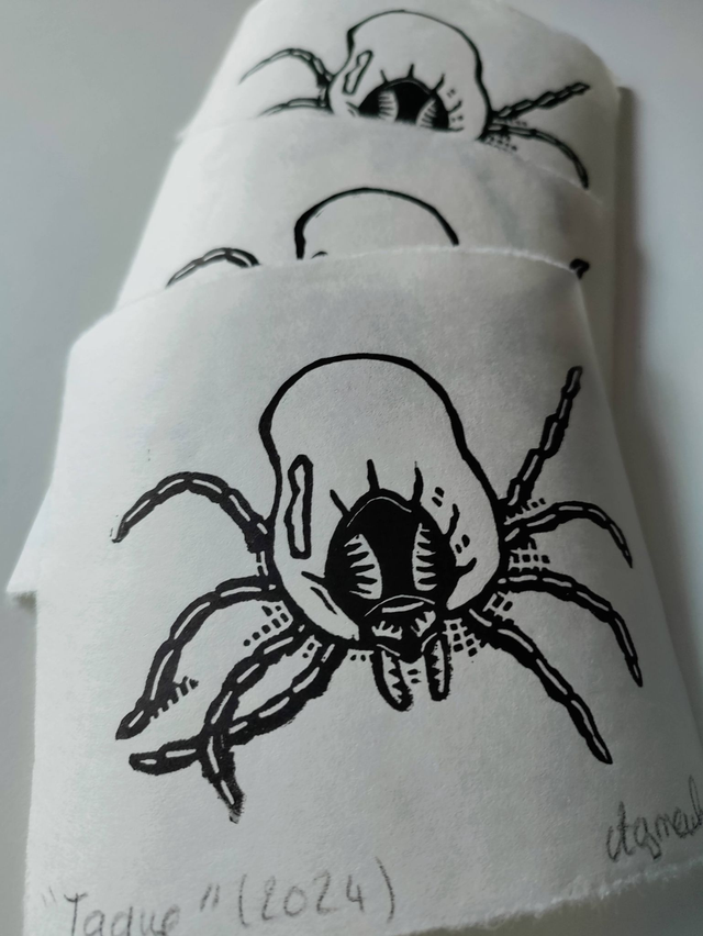 Monsieur Toque impression format carré 10X10cm