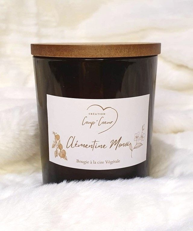 Bougie Clémentine Monoï 