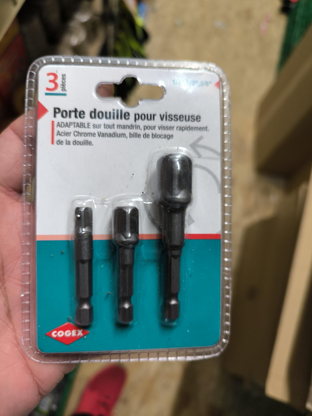 PORTE DOUILLE POUR VISSEUSE 