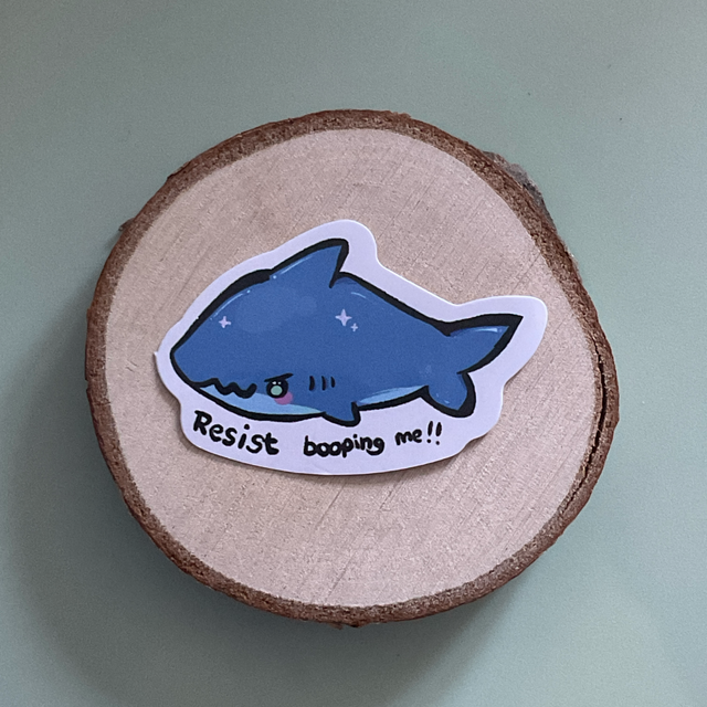 Shark sticker
