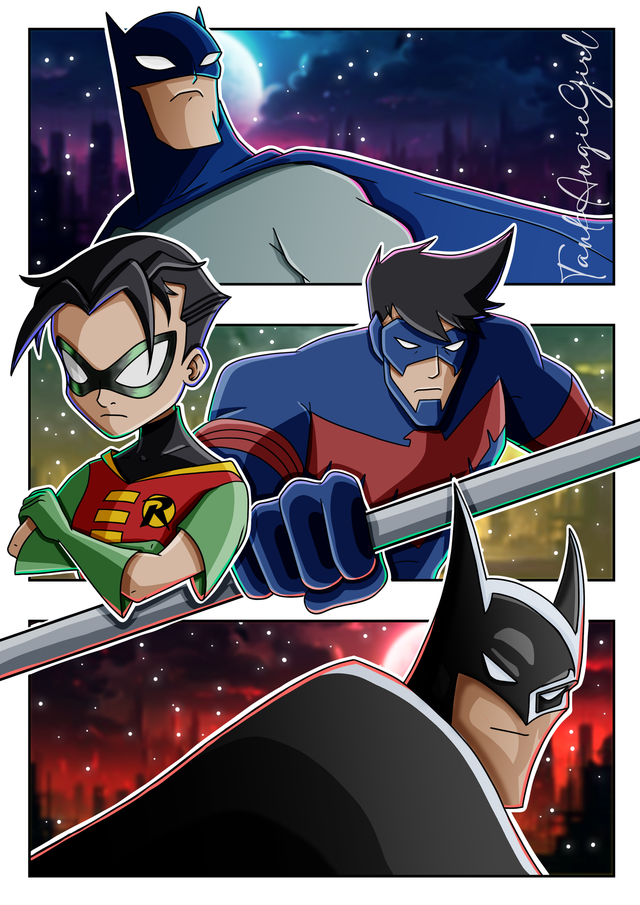 Planche Batmans Nightwing Robin