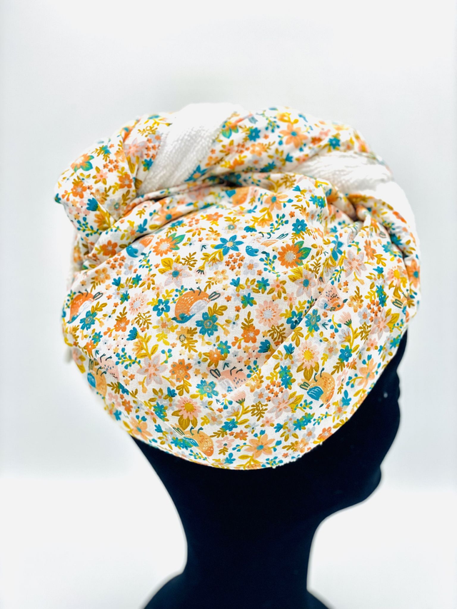 Serviette / turban pour les cheveux