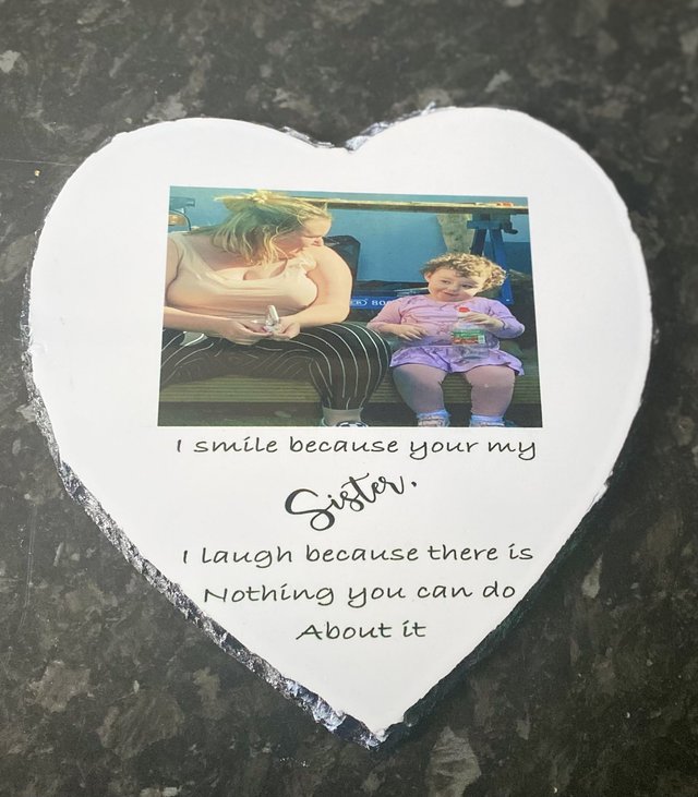 photo slate, choice of sizes and shapes