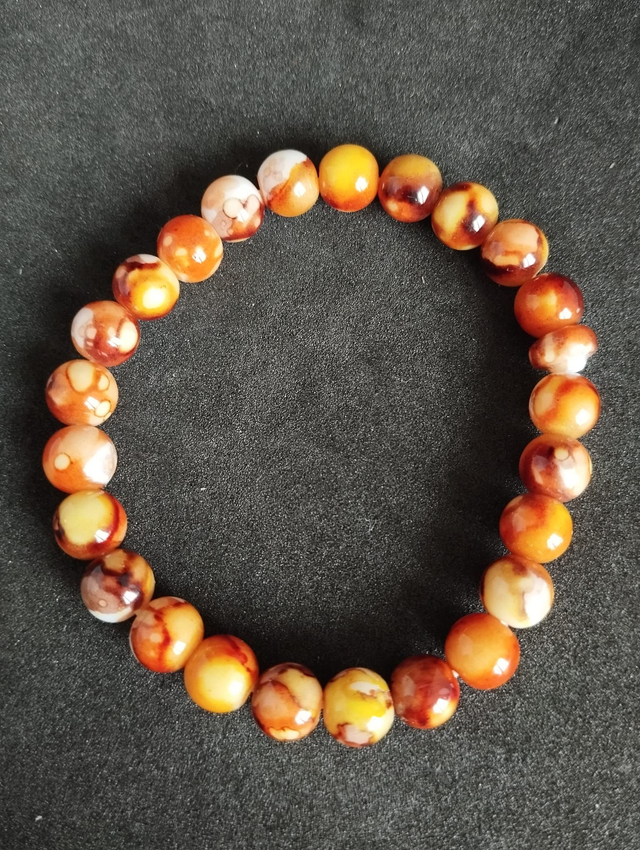 Bracelet agate de Mongolie