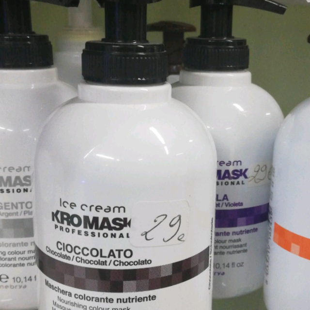 Ice cream masque colorant nourrissant