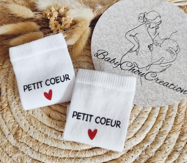 Chaussettes petit cœur ❤️