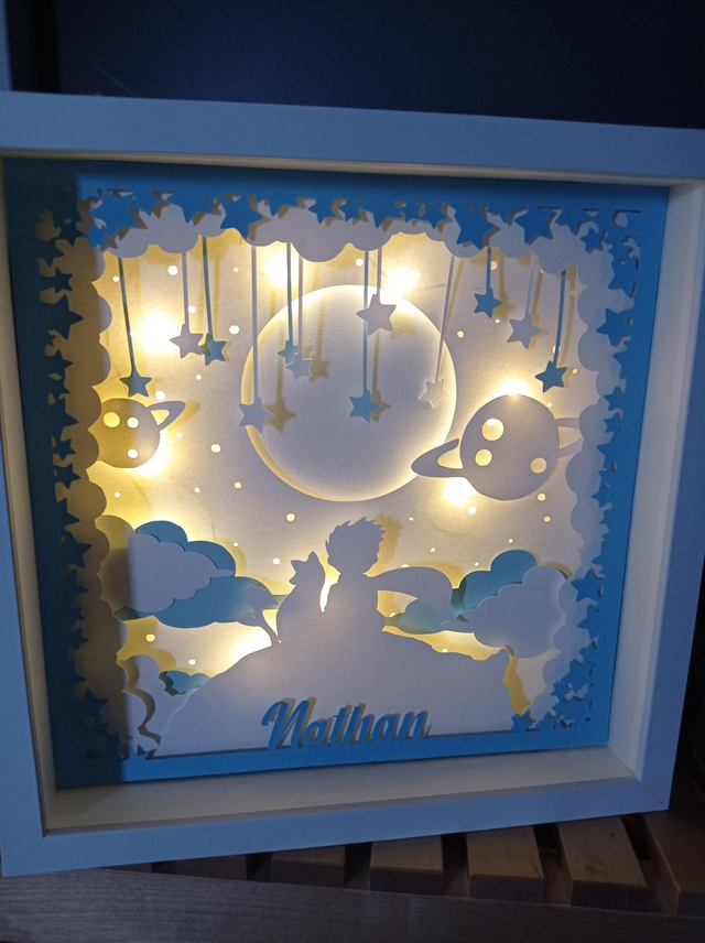 Boîte à lumière "Petit Prince"