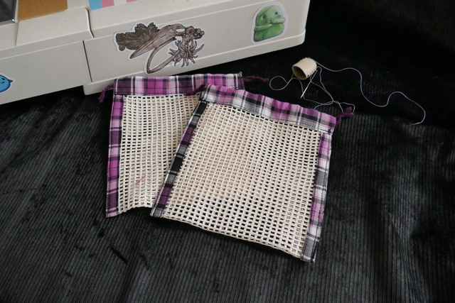 Sac a savon en coton