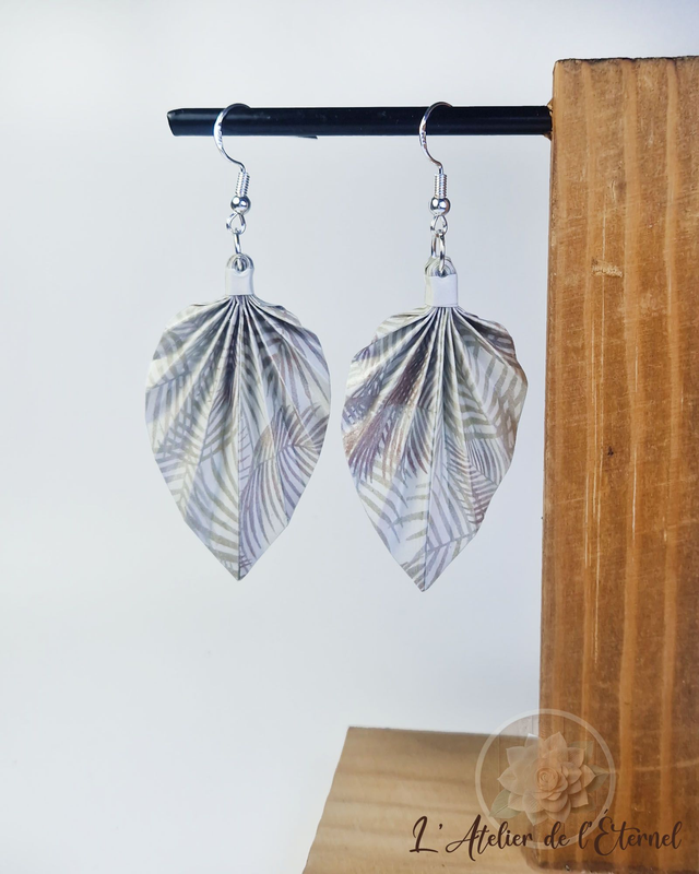 Boucles d'oreilles Leaf - Collection nature