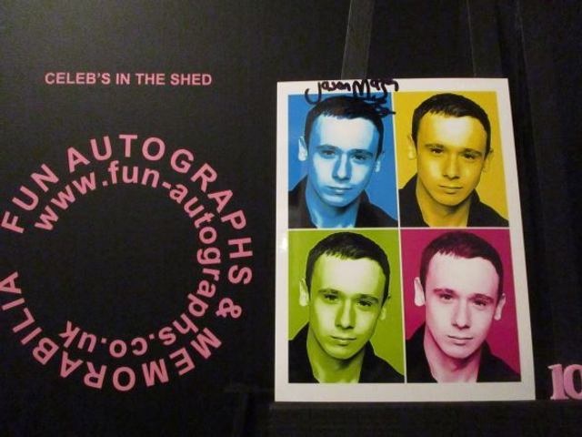 Jason Maza Authentic Autographed 6x4.5 Pop Art Limited Edition (10)