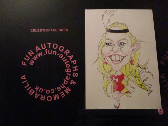 Nicole Faraday Limited Edition A4 Authentic Autographed Caricature (9)