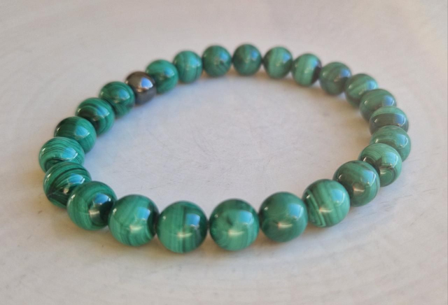 Bracelet Homme MALACHITE 8mm
