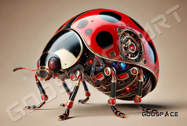 Tirage Cyberbug - Coccinelle 01