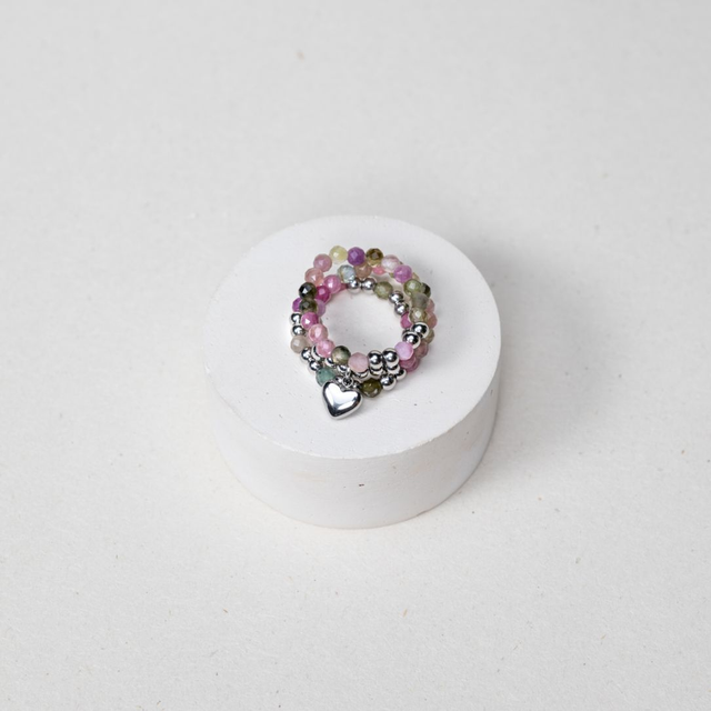 Bague Tourmaline Melon ajustable