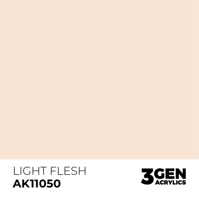 3rd Gen. Acrylics 50 Light Flesh