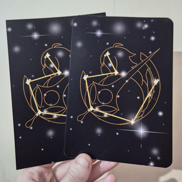 SALE - A6 Print: Genshin - Aether Geo