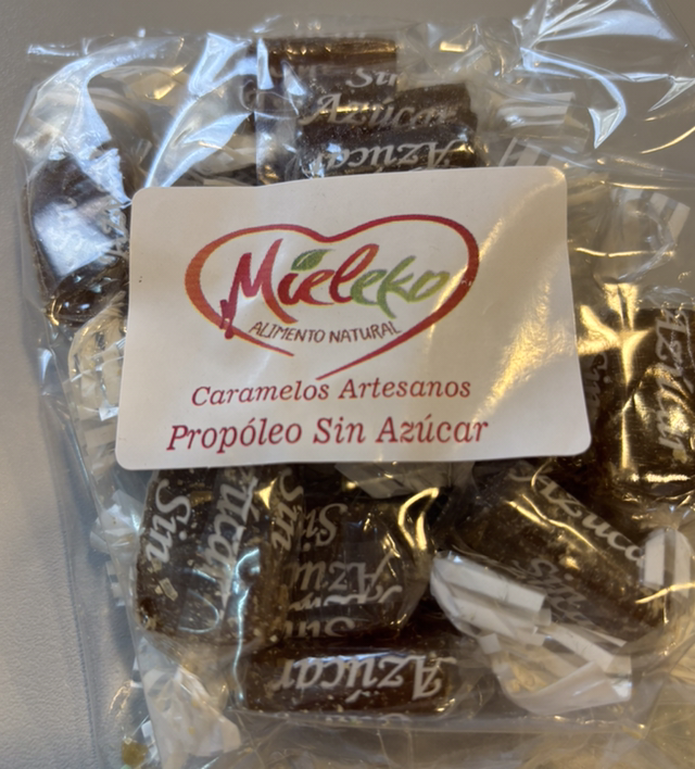 Caramelos artesanos sin azúcar Propóleo 100gr