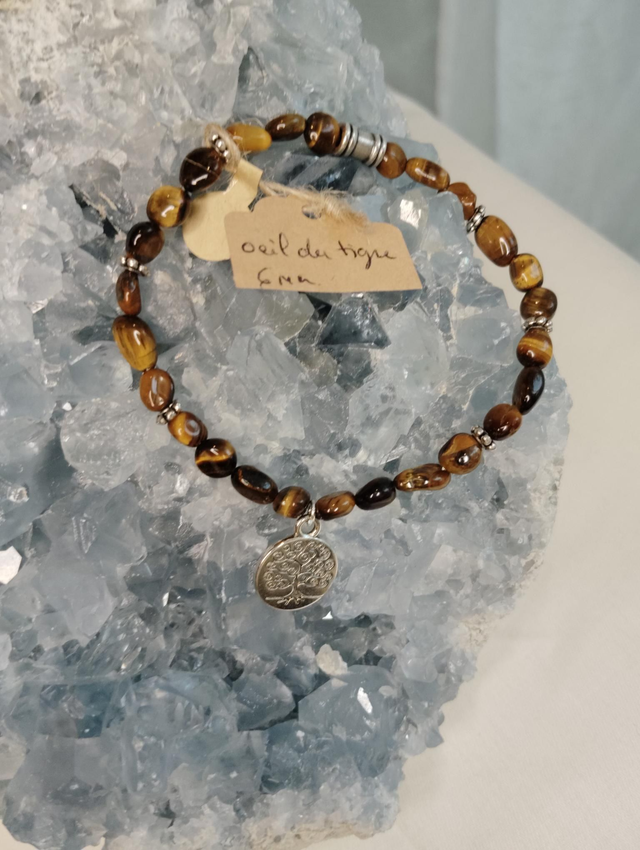 N26 Oeil Du Tigre/Arbre De Vie Pendentif