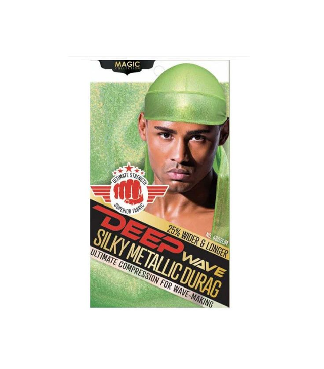 Magic Collection Deep Wave Silky Metallic Durag