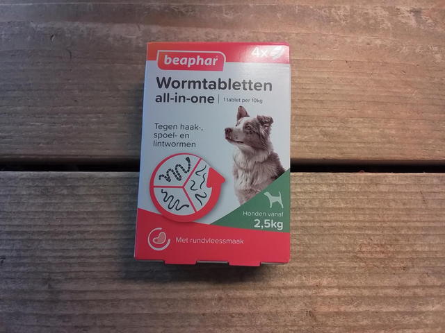  Beaphar Wormtabletten hond 