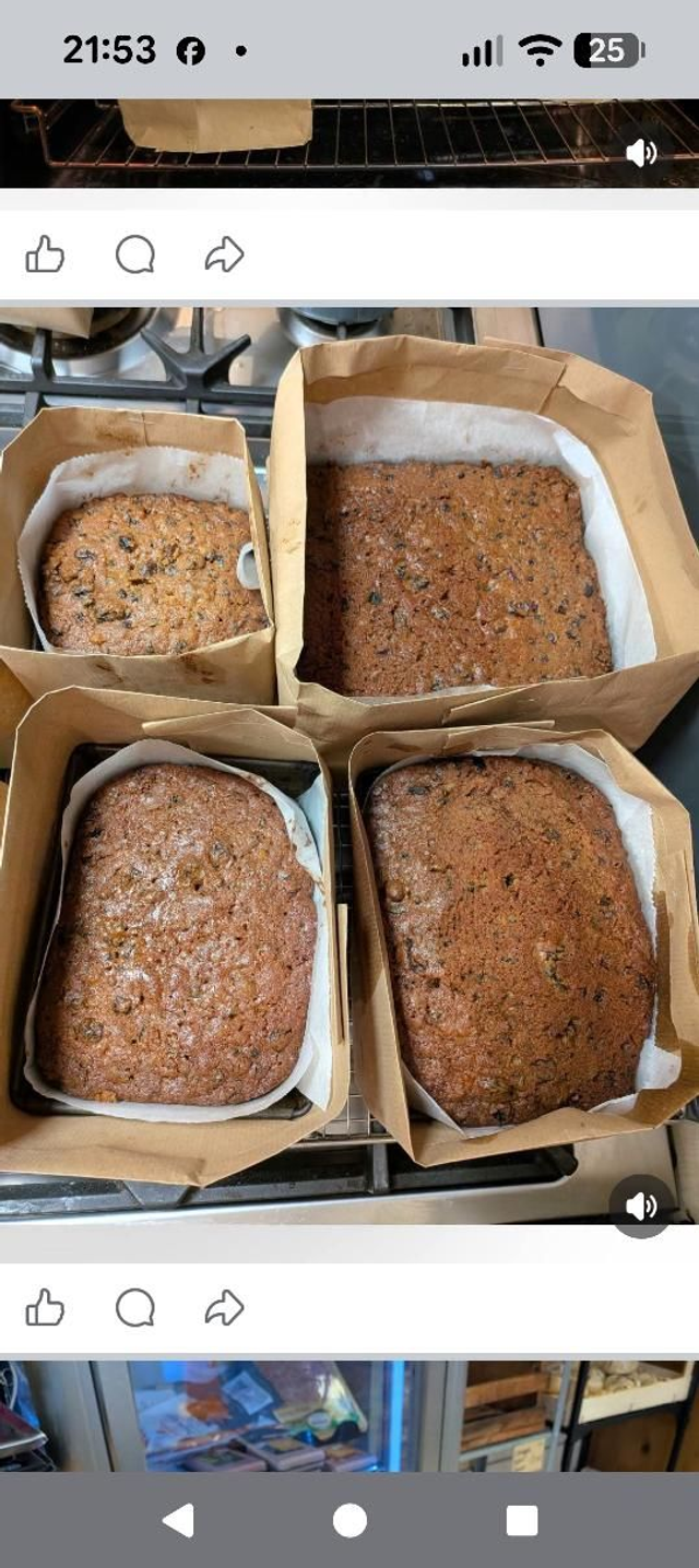 Christmas cake med 