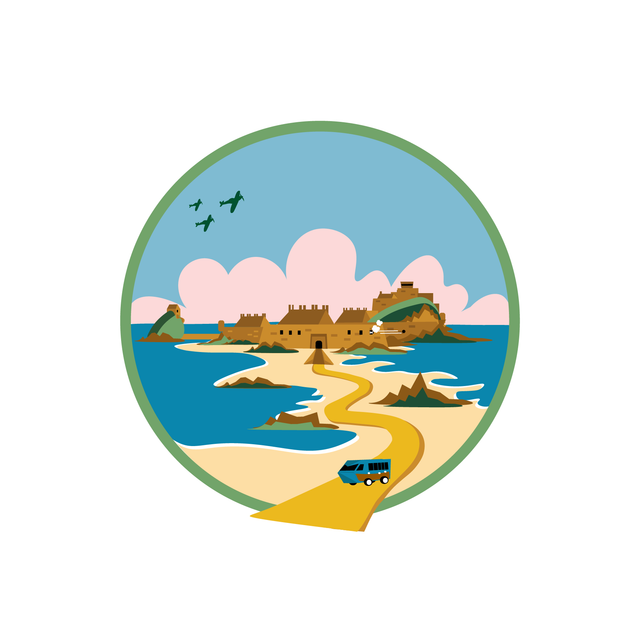 A Round Jersey - Elizabeth Castle