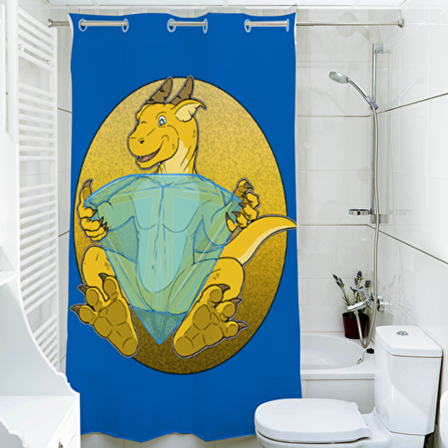 Kobold Duschvorhang 140cm x 200cm