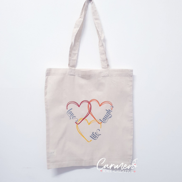 Borse shopper  stampate 