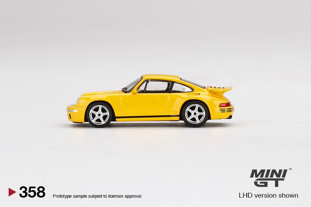 MGT00358 Mini GT 1/64 RUF CTR Anniversary Blossom Yellow