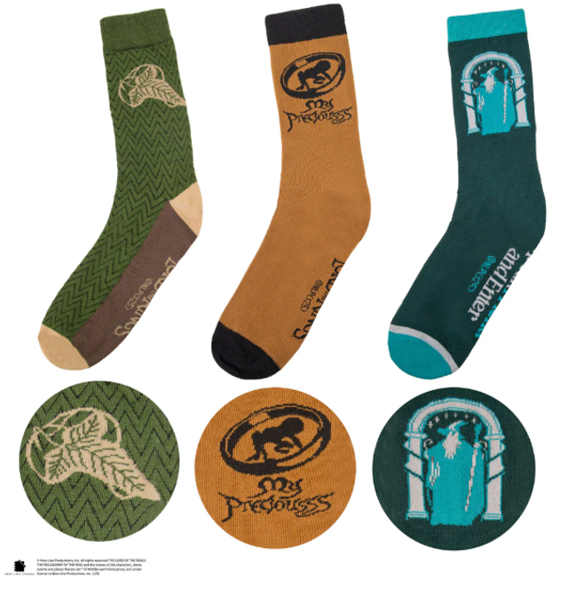 Calze - Signore Degli Anelli - LOTR (3 Pack Socks)