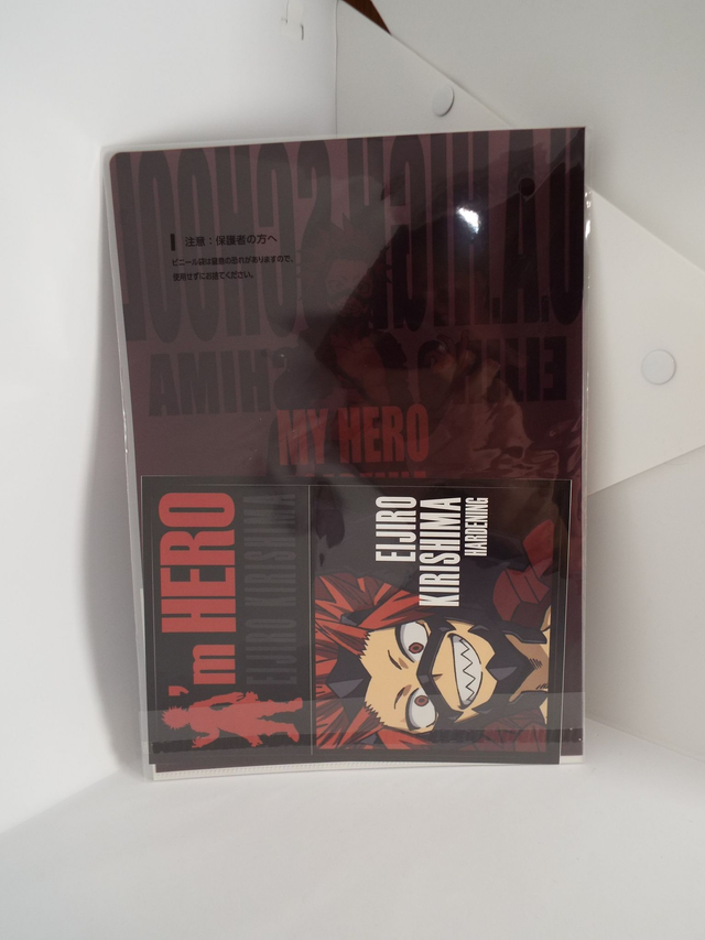 My Hero Academia Eijiro Kirishima Clear File ~ Anime Japan