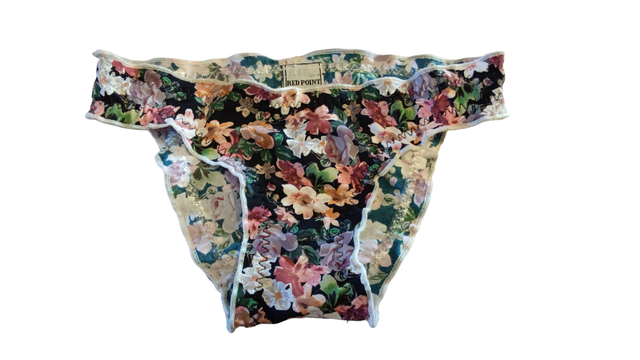 Culotte de bain fleuri 2 ans (Red Point)