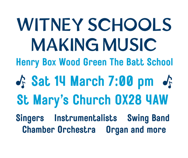 WITNEY SCHOOLS MAKING MUSIC