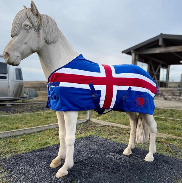 Blómatún Fleecedecke Byr