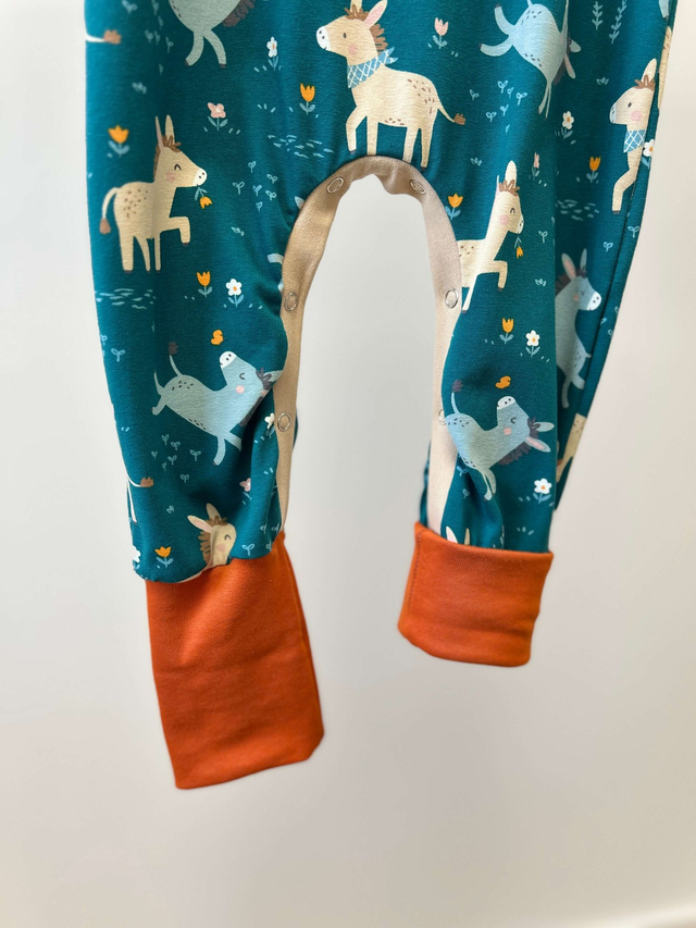 Salopette évolutive longue «Mon petit âne»