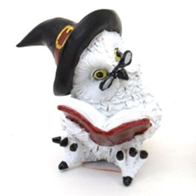 Chouette magique livre des incantations rouge