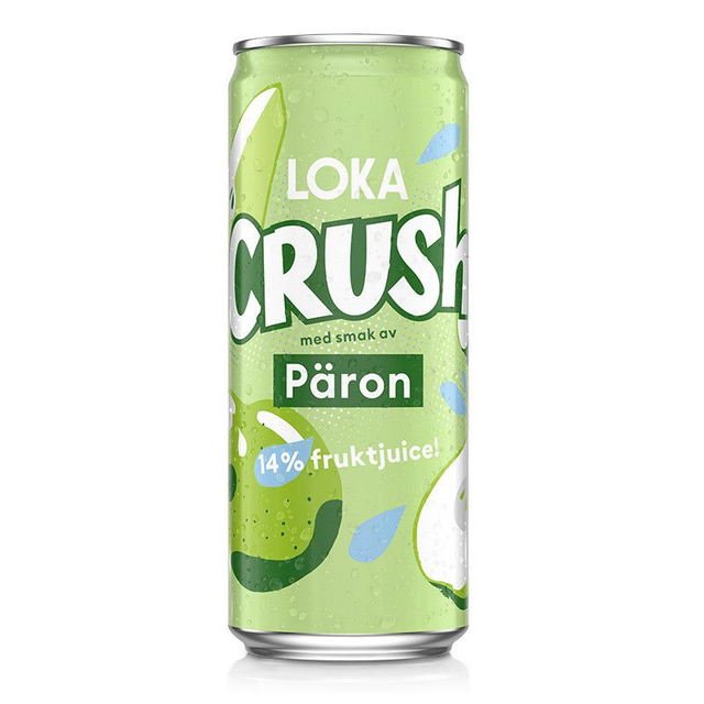 Loka Crush Päron - 330 ml