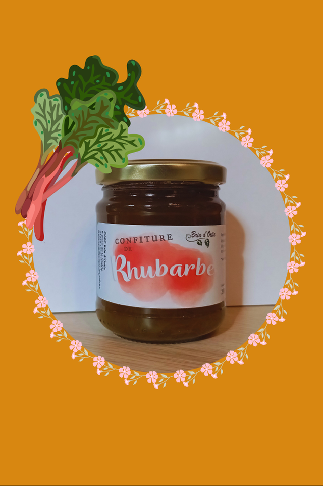 Confiture de rhubarbe