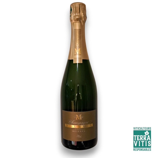 CHAMPAGNE MOUTAUX - Cuvée Réserve Brut